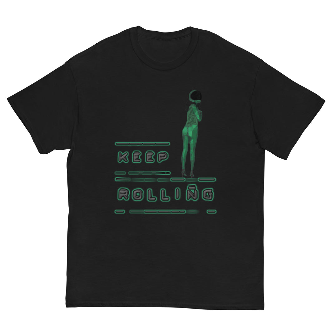 'Repeat That' Slime Green Men's classic tee