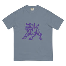 Load image into Gallery viewer, Heavyweight &#39;2 Headed Stone&#39;  Purple Logo Men&#39;s Classic Tee **READ DESCRIPTION**
