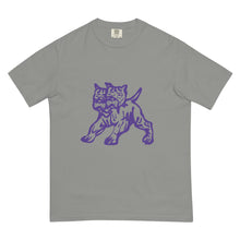 Load image into Gallery viewer, Heavyweight &#39;2 Headed Stone&#39;  Purple Logo Men&#39;s Classic Tee **READ DESCRIPTION**
